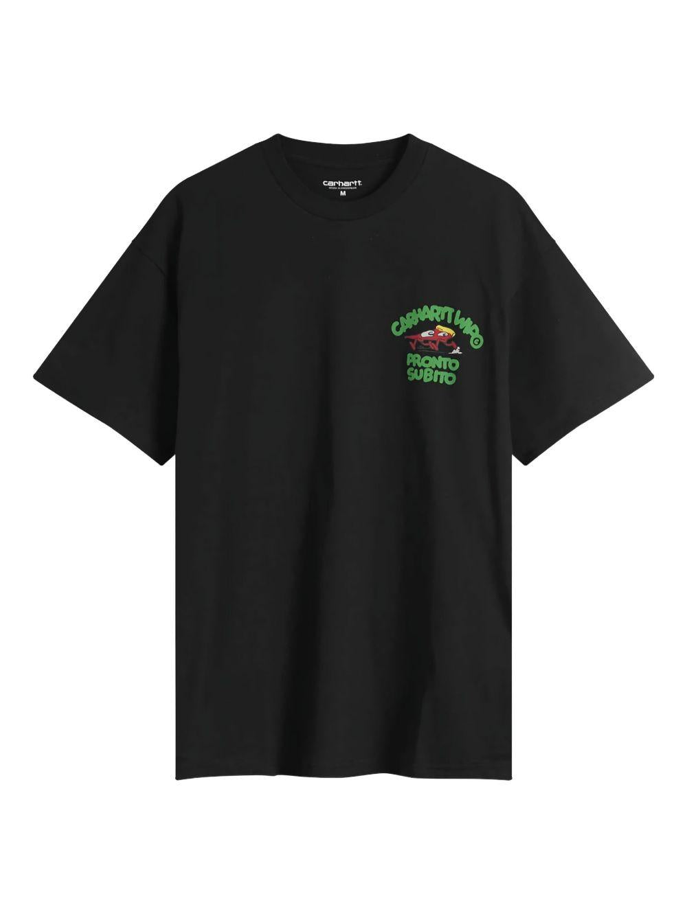 S/S Pronto T-Shirt I035195 89XX BLACK CARHARTT WIP 