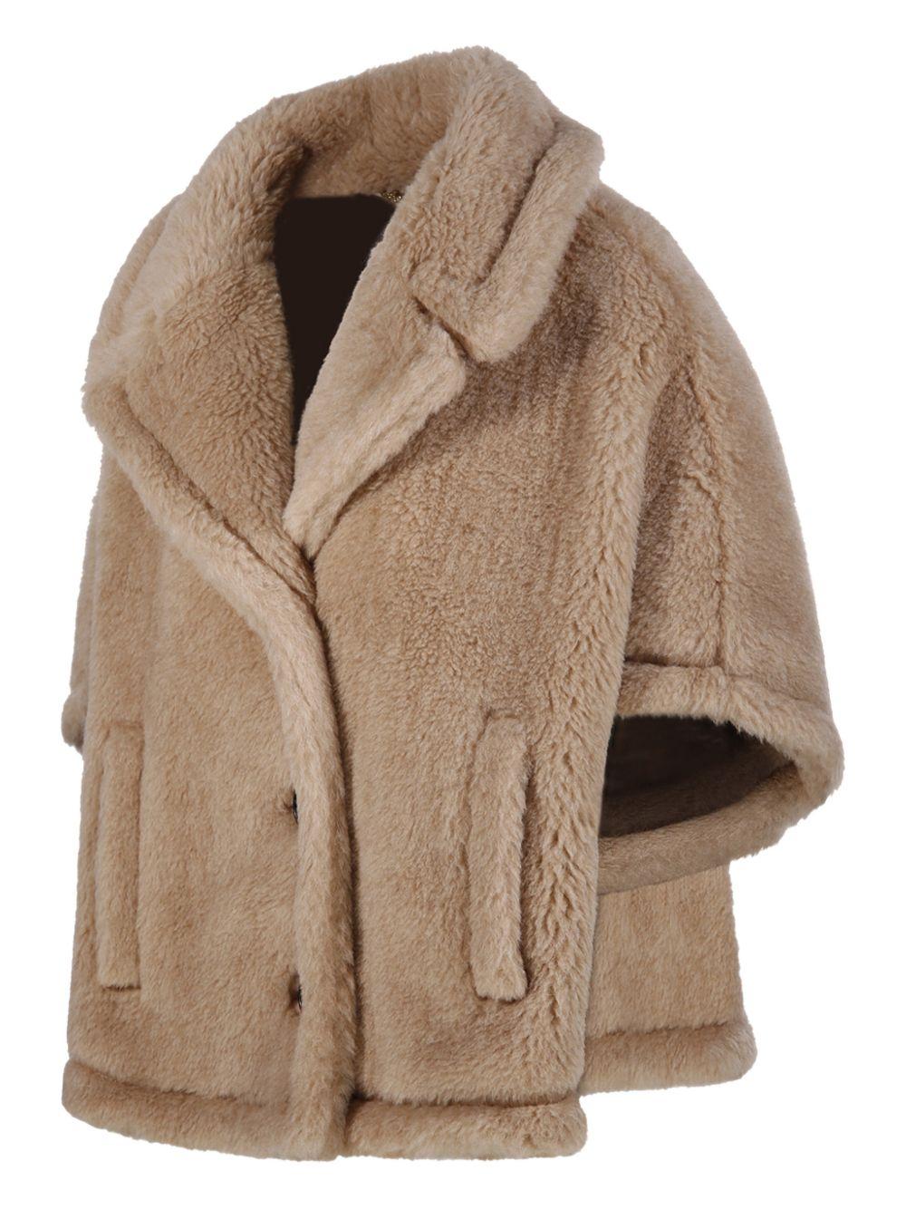 Cappa in Alpaca Cashmere MXACORVINO4 001 ALBINO MAX MARA 