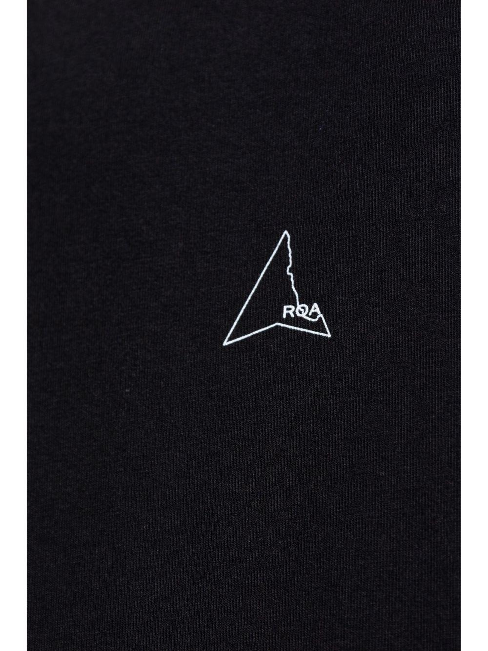 T-Shirt Con Logo RBMW0254JY22 BLK0001 BLACK ROA 