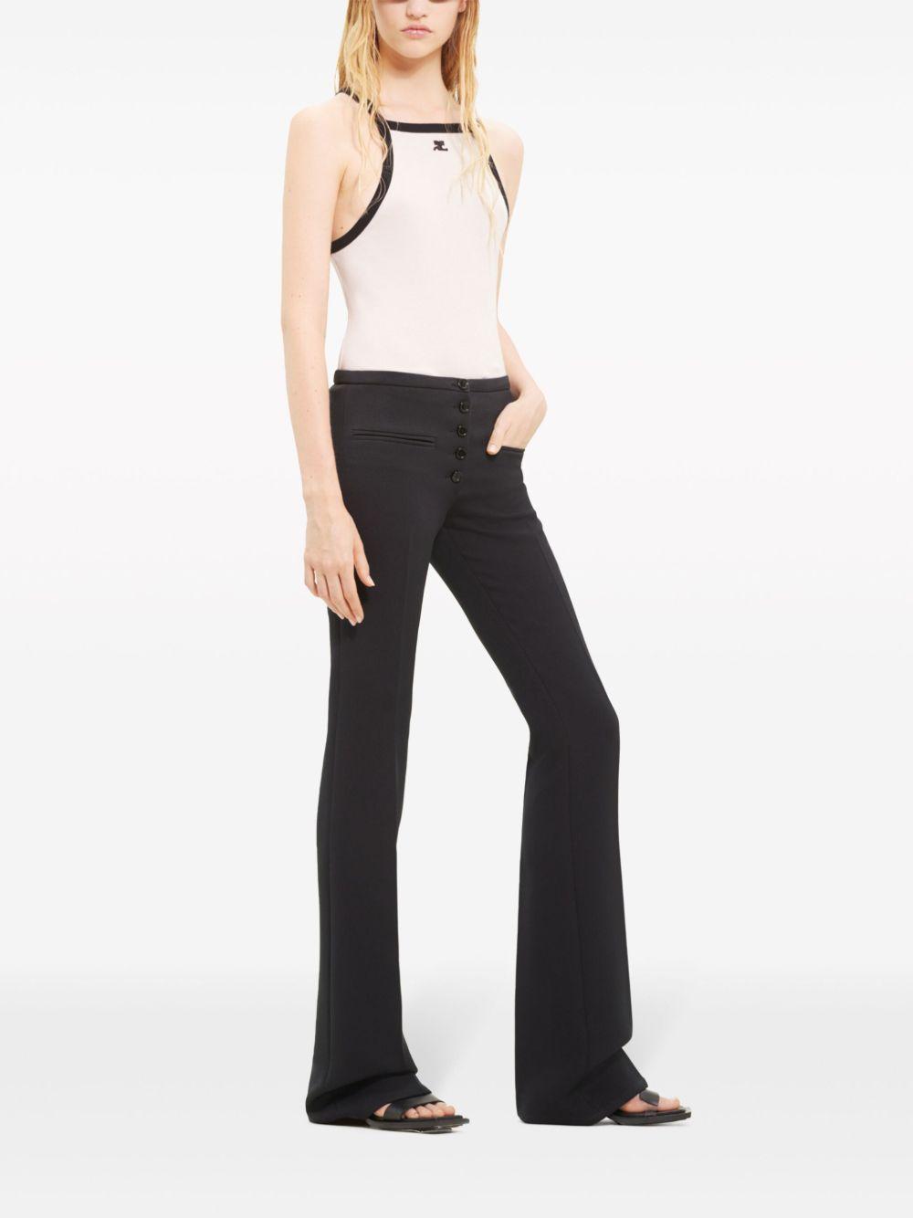  124JDE067JS0070 B093 LIME STONE BLACK COURREGES 