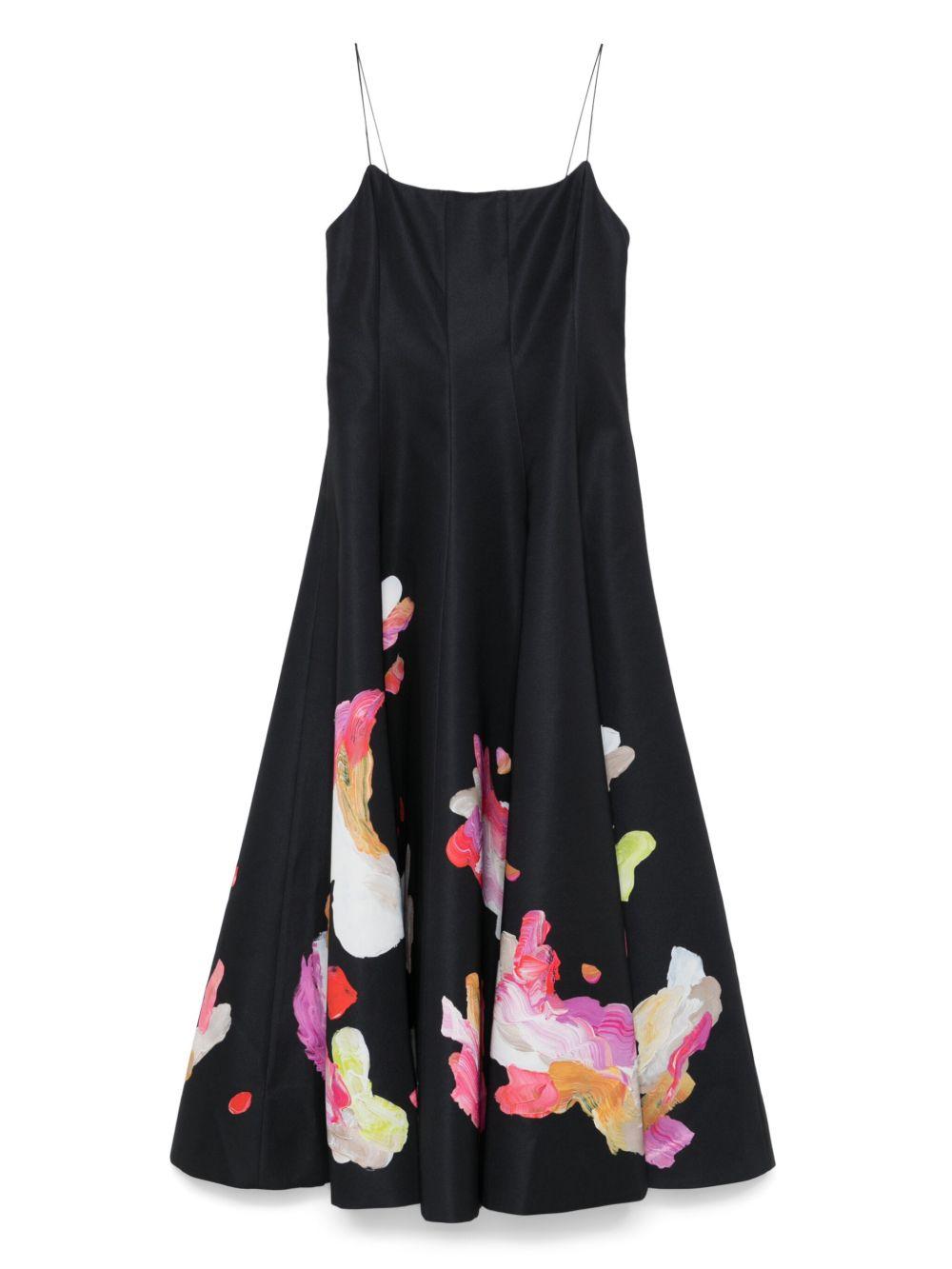 Samstone Maxi Dress AS2501203D ABSTRACT ACLER 