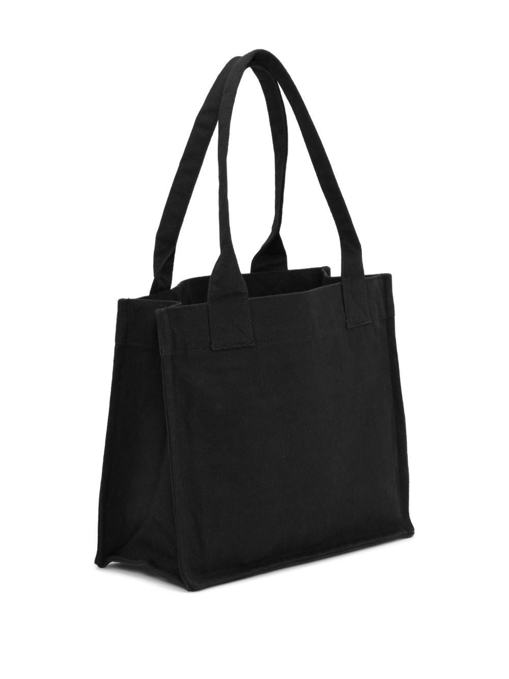 Banana Large Tote A6897 099 BLACK GANNI 