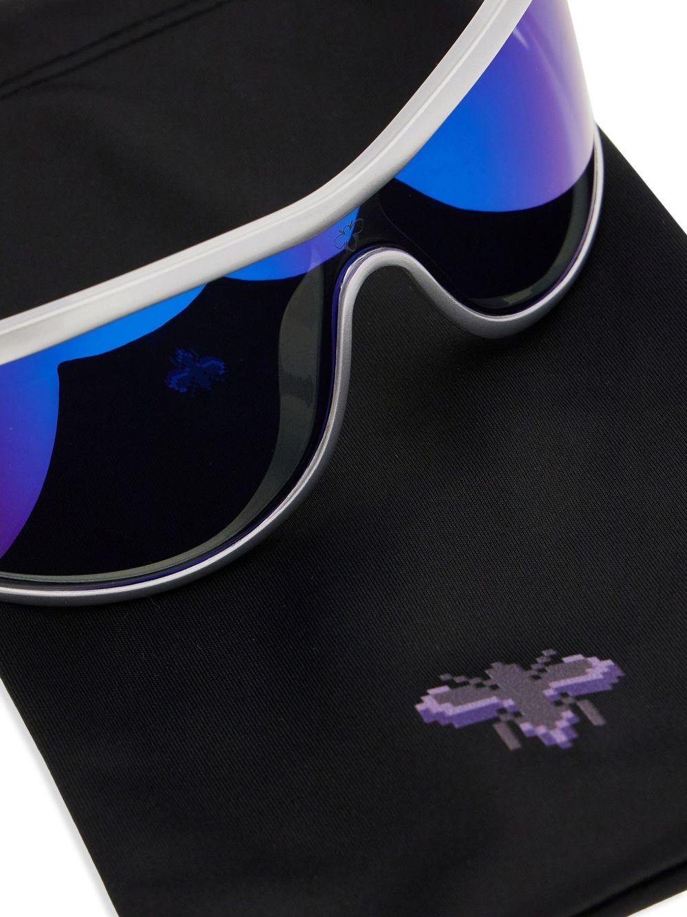 Occhiali da sole Bullet SilverBlue BULLET BLUE SILVER FACE HIDE 