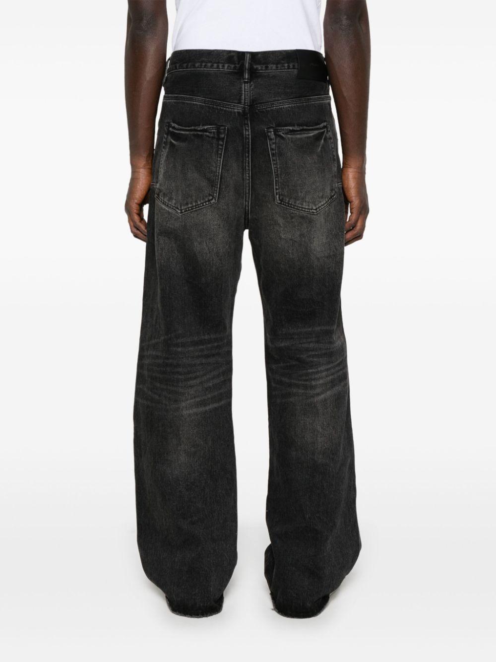 Jeans P018 P018CRPB125 BLACK PURPLE BRAND 