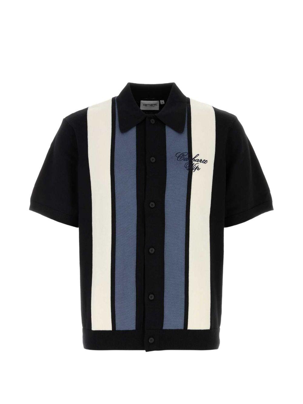 Mello Knit Shirt Cotton I036159 3ONXX STRIPE BLACK CARHARTT WIP 
