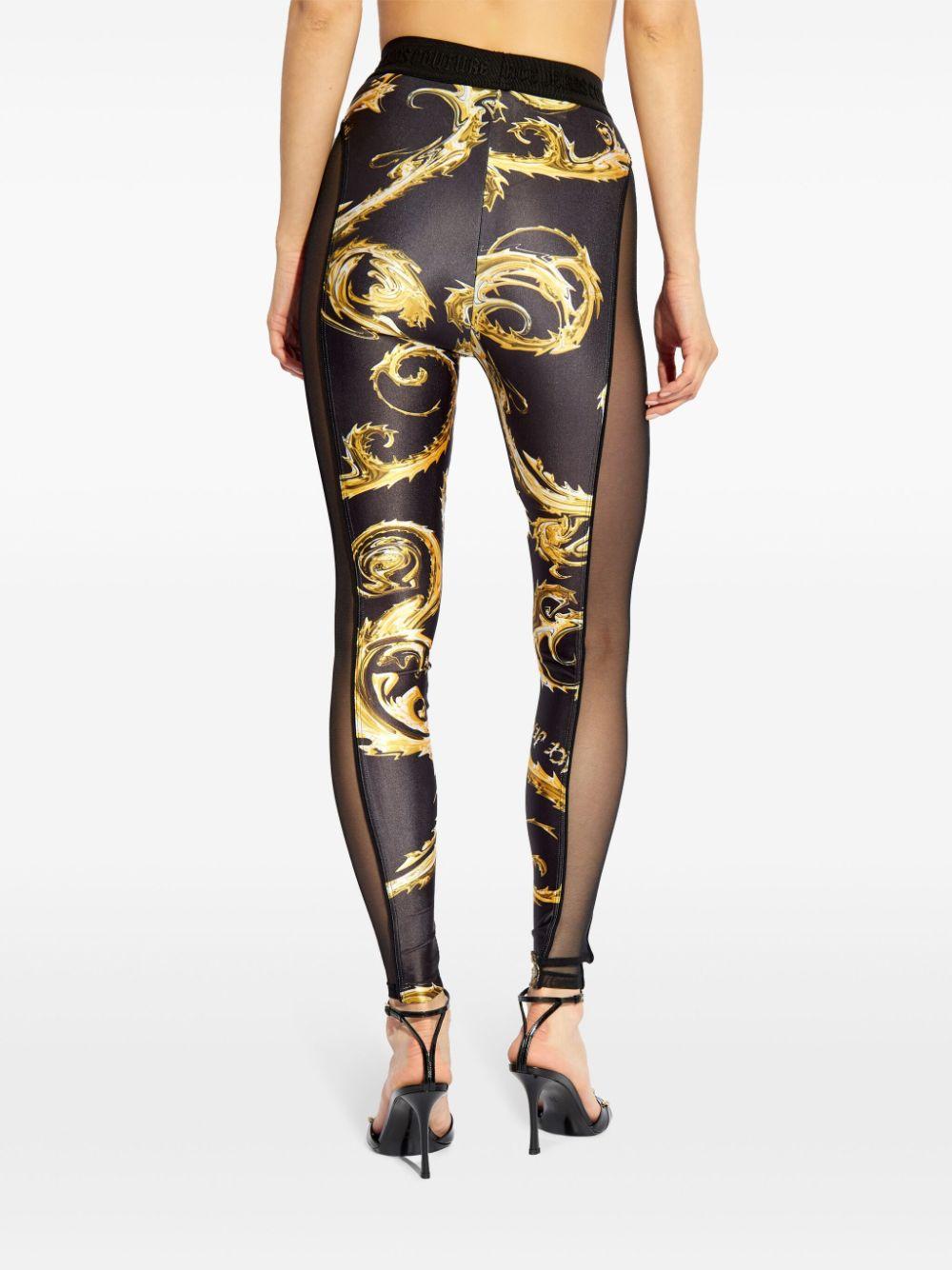  77HAC103JS360 G89 BLACK GOLD VERSACE JEANS COUTURE 