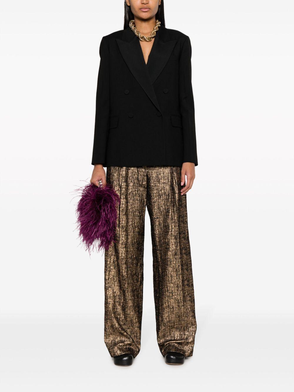  01390PORTER7076 954 GOLD DRIES VAN NOTEN 