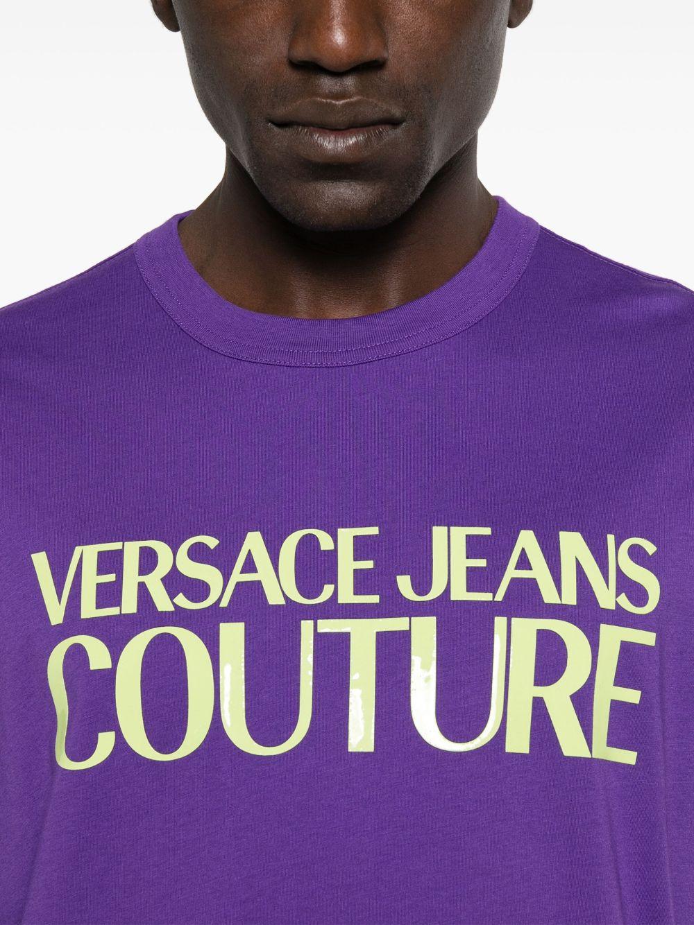  78GAHE05CJ00E 322 IRIS PURPLE VERSACE JEANS COUTURE 