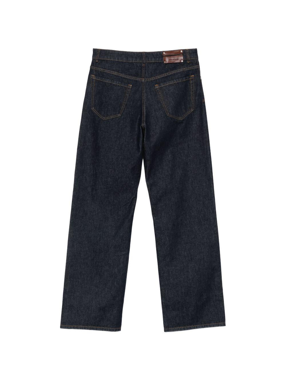 Loose Fit Jeans PEYTERDE3384 507 INDIGO DRIES VAN NOTEN 
