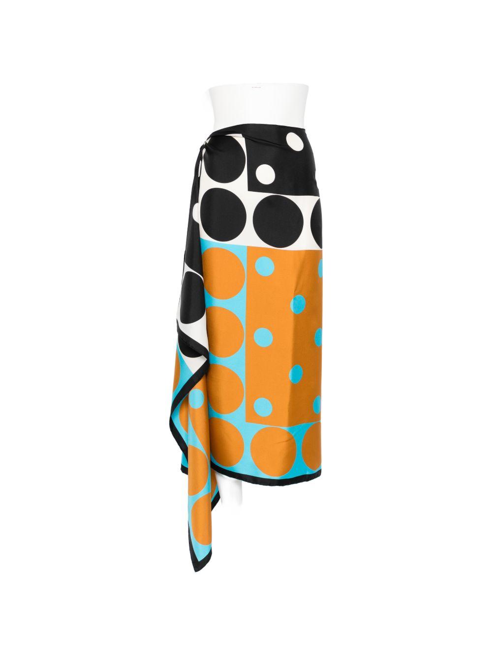 Long Wrap Scarf-Skirt SCARFYLONG3060 978 MULTI DRIES VAN NOTEN 