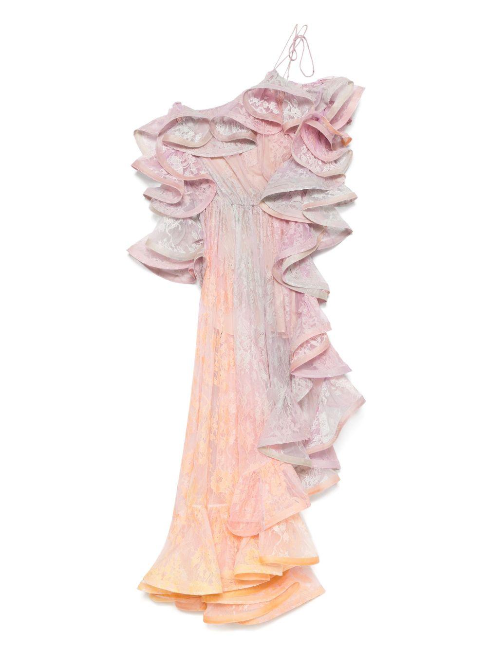 Abito midi in pizzo Dawning 2920DS252 SUNSET ZIMMERMANN 