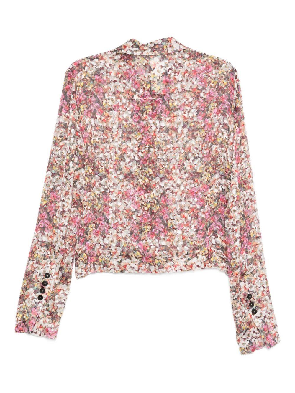 Camicia N°37 Devoré Fiori FW25N37 DEVORE FIORI SAPIO 