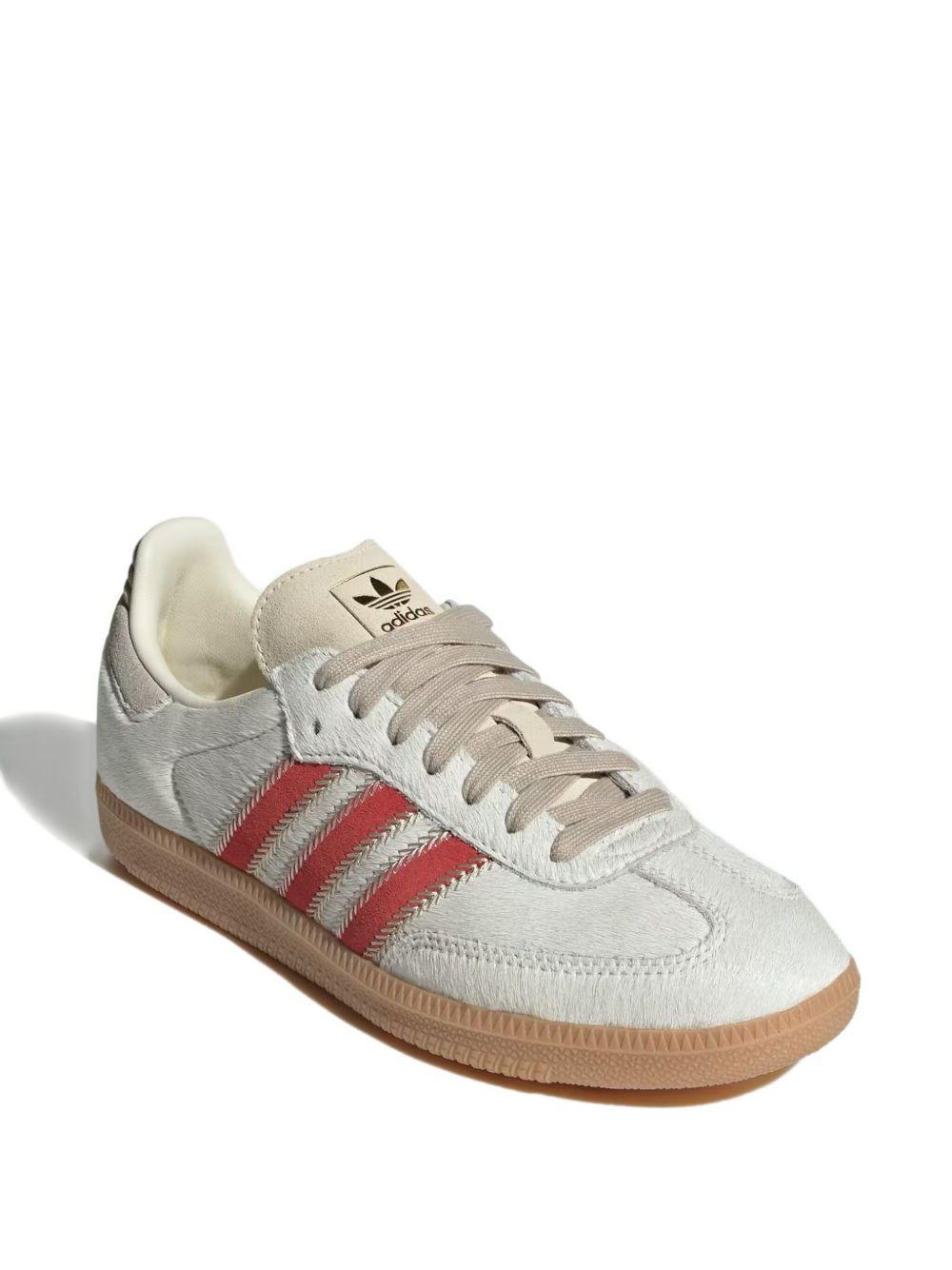 Sneakers Samba OG JS3935 WHITE RED ADIDAS ORIGINALS 
