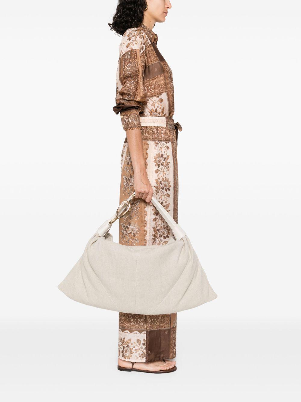 Borsa hobo Trampoline 3263XS25A1 NATURAL ZIMMERMANN 