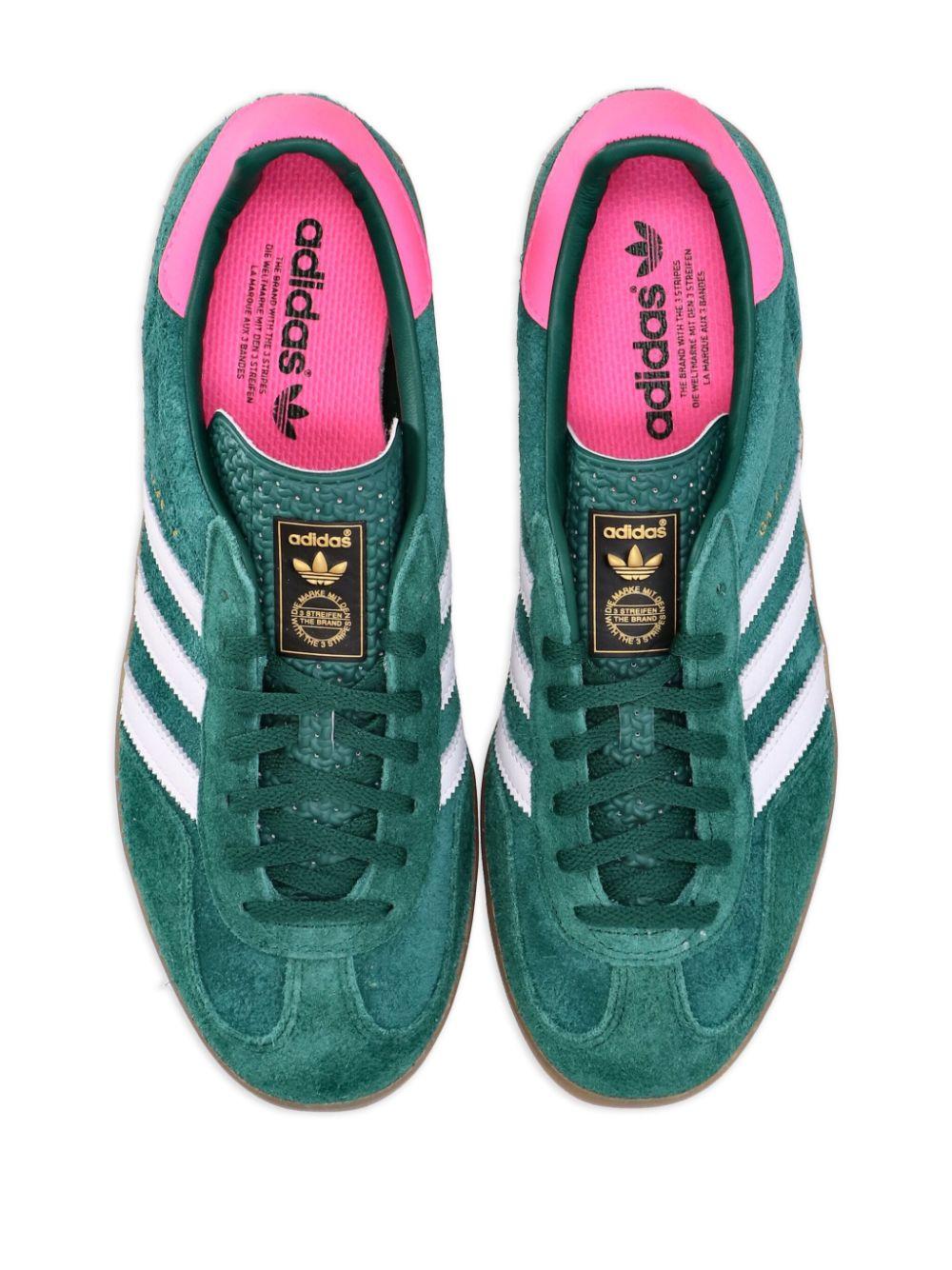 Sneakers Gazelle Indoor IG5929 GREEN PINK ADIDAS ORIGINALS 