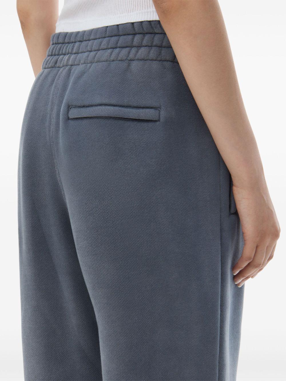 Puff logo sweatpants 4CC3244403 029C WASHED ASPHALT ALEXANDER WANG 