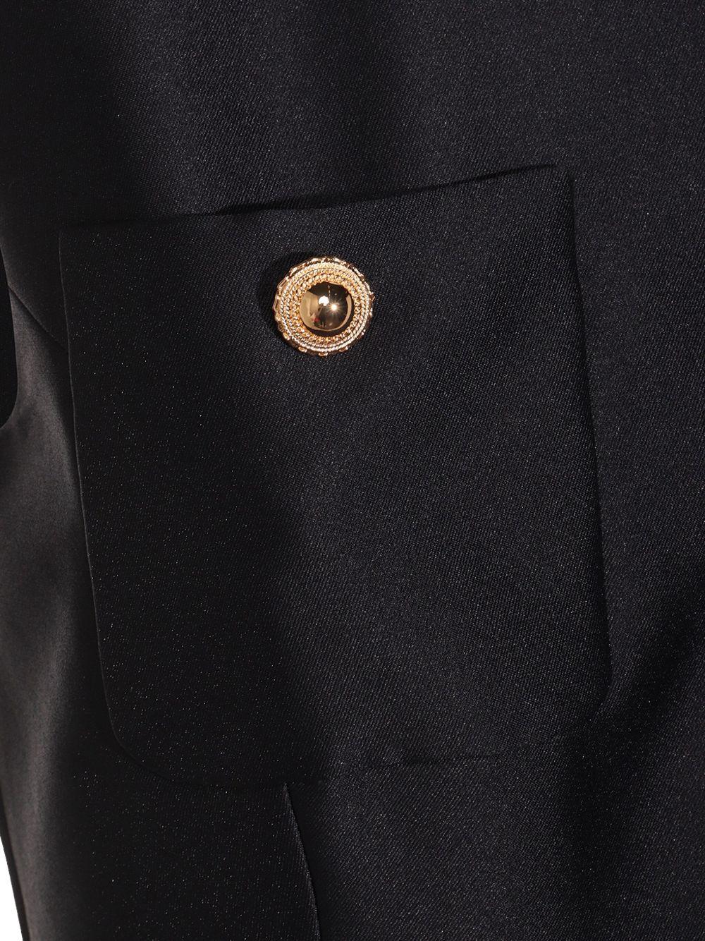 Navy Taffeta Midi Dress<BR/> PF25017MABL BLUE SELF-PORTRAIT 