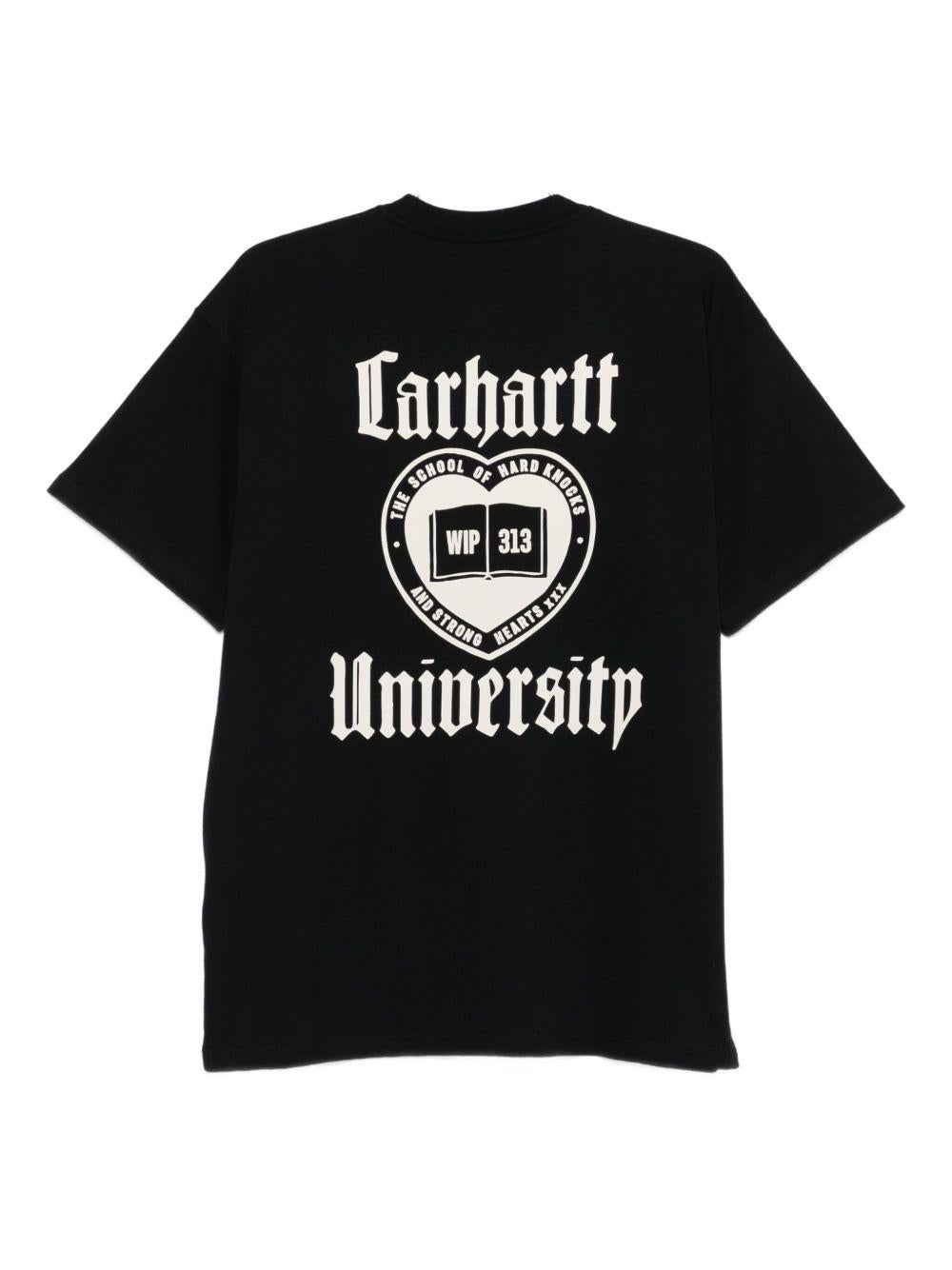 S/S Schooling T-Shirt I035453 89XX BLACK CARHARTT WIP 