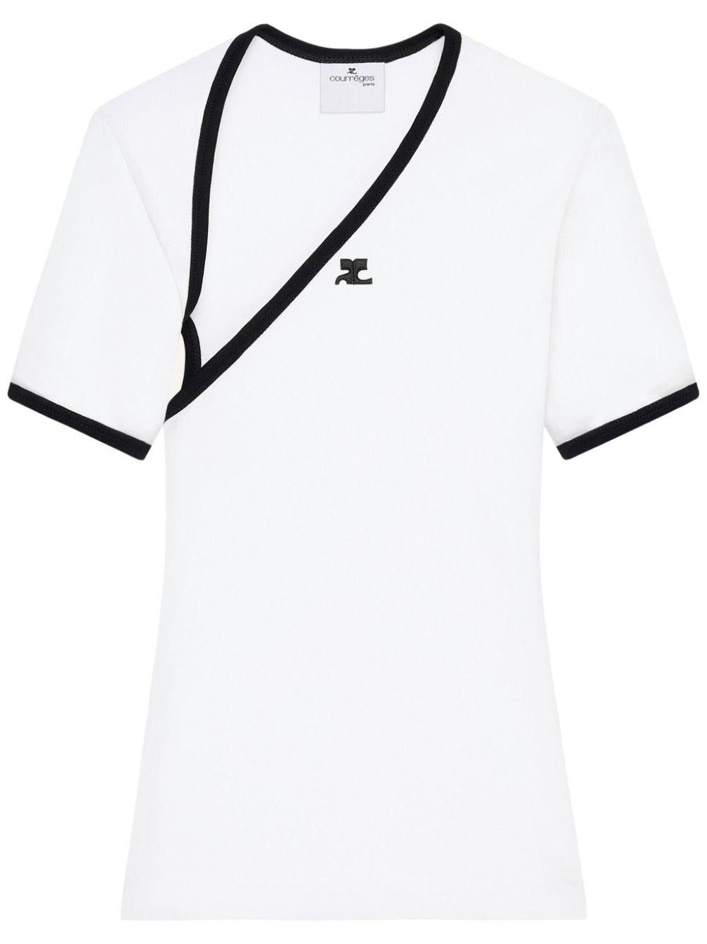 424JTS157JS0070 0098 HERITAGE WHITE BLACK COURREGES 