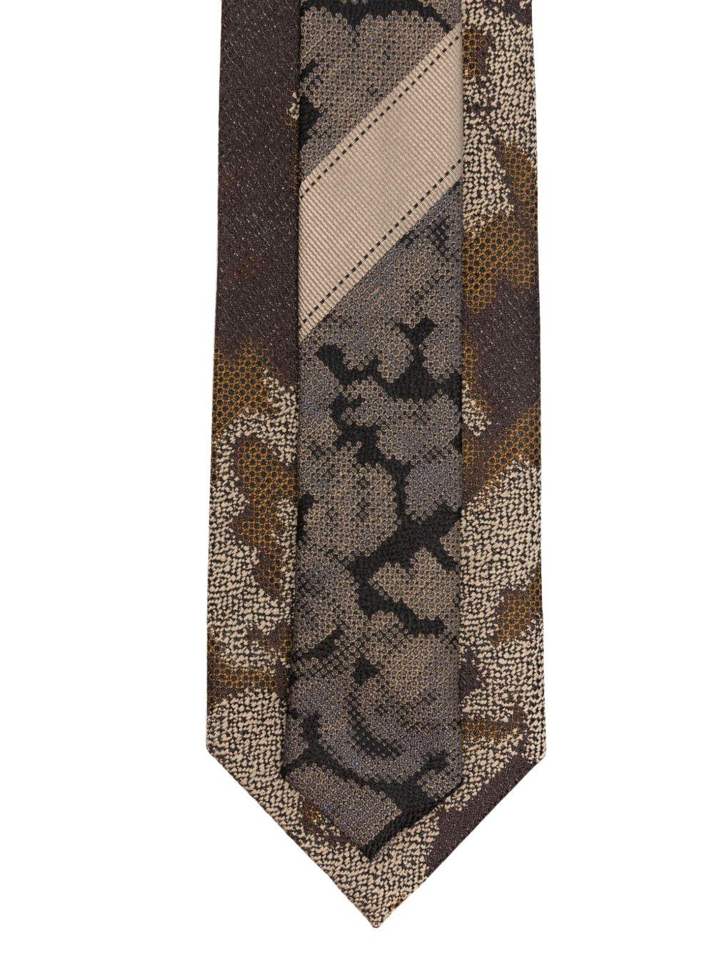  TIE102Q9907 703 BROWN DRIES VAN NOTEN 