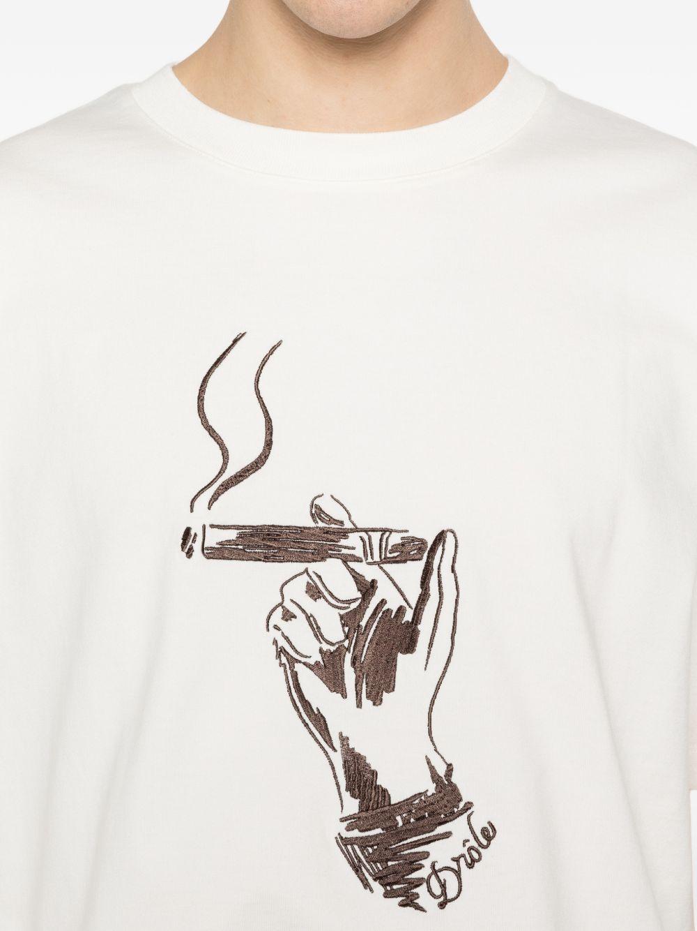 T-Shirt Cuba KTS314CO248 OFF WHITE DROLE DE MONSIEUR 