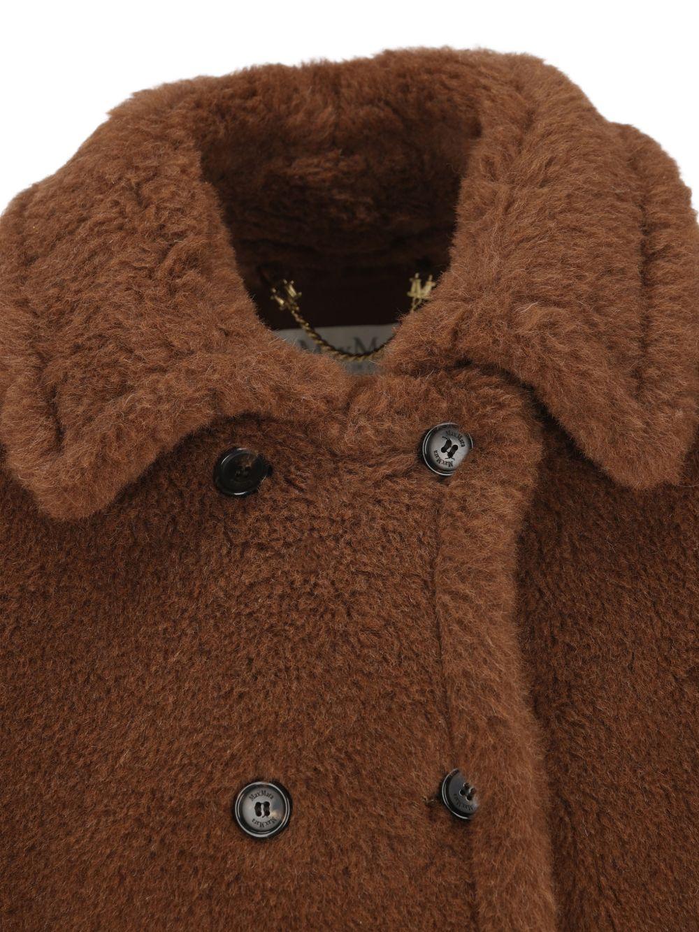 Cappa in Alpaca in cashmere MXACAVALLO4 007 CUOIO MAX MARA 