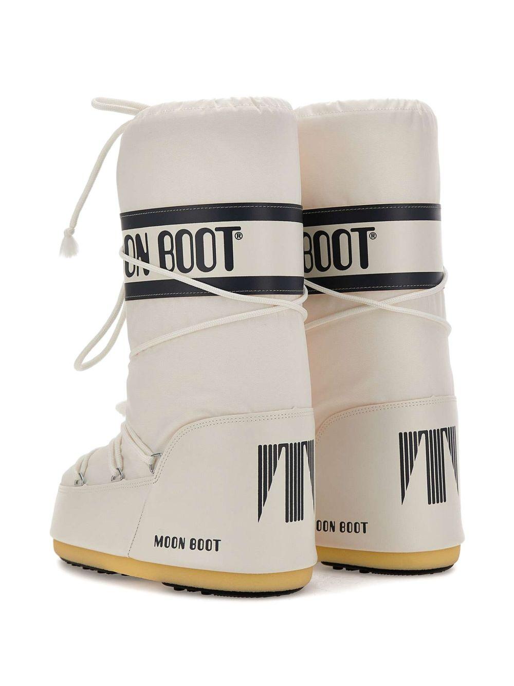 Icon Boot in Nylon 80D1400440 A001 WHITE MOON BOOT 