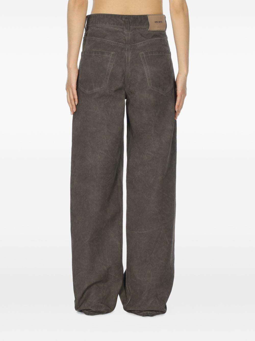 Phyllis Pants UP3036 UW860 GREY BROWN UMA WANG 