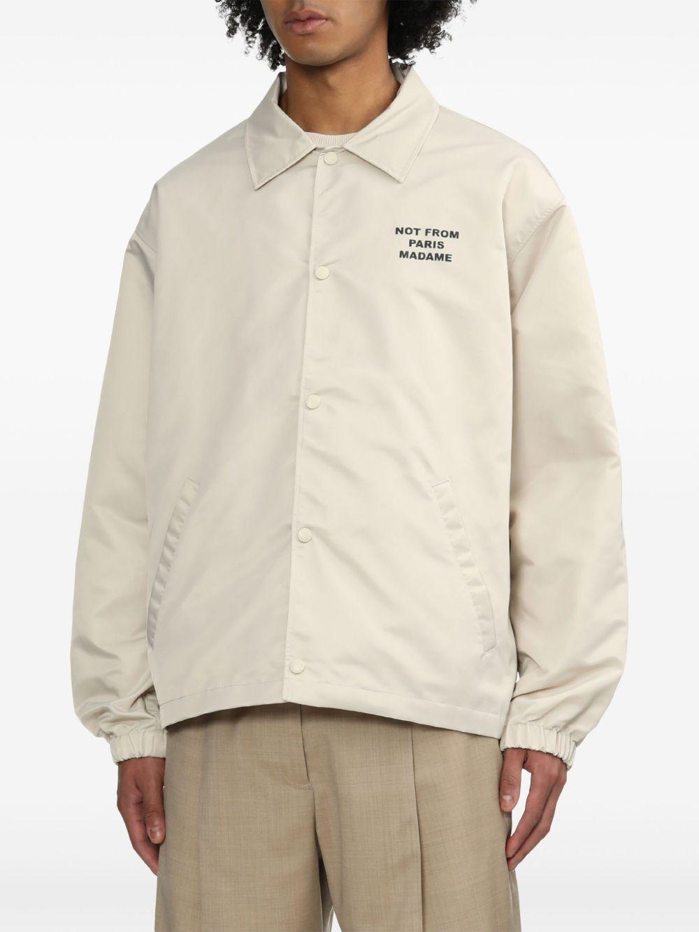 La Veste Slogan PERMJT183PA014 MASTIC DROLE DE MONSIEUR 