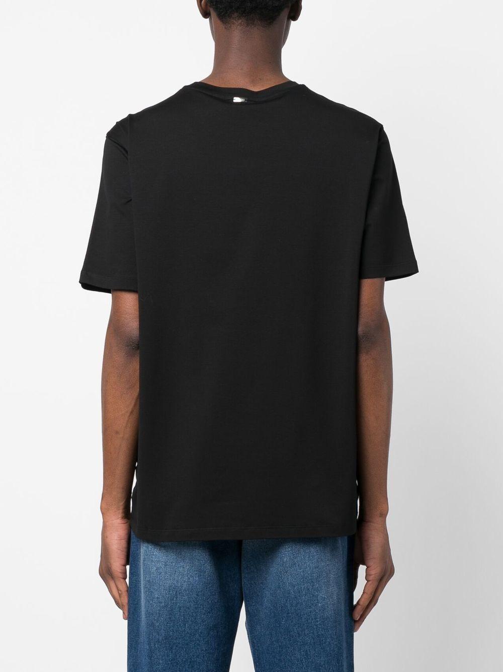 T-shirt in Superfine Cotton Stretch JG000174U52003 9300 NERO HERNO 