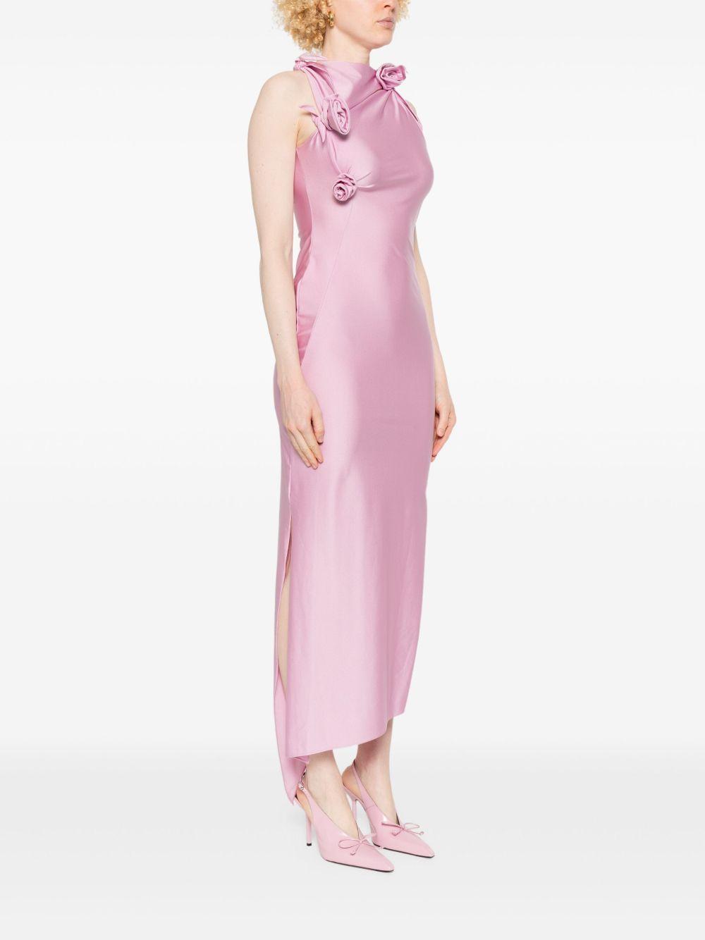 Asymmetric Flower Gown COPR44F5001 PINK COPERNI 