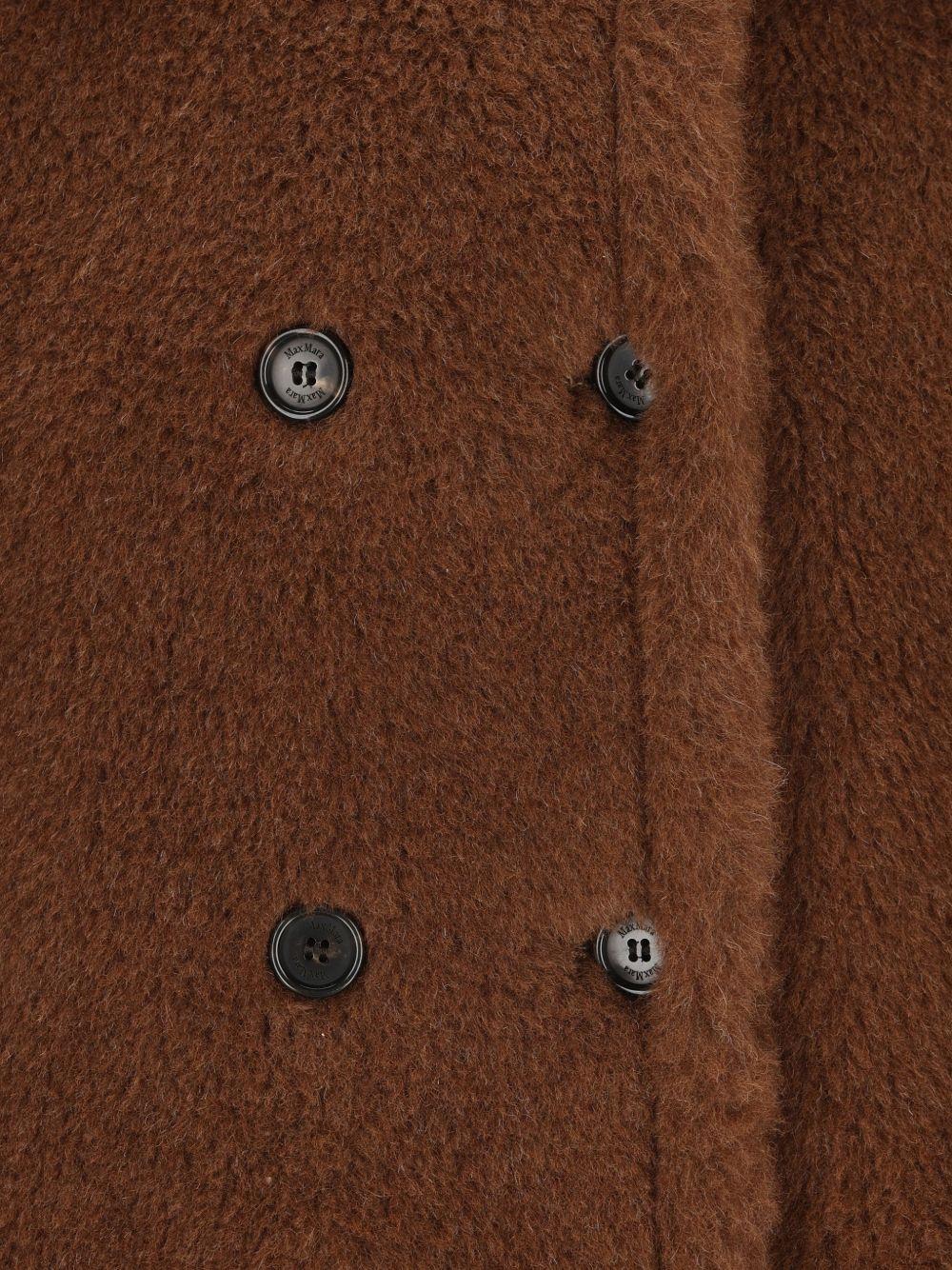 Cappa in Alpaca in cashmere MXACAVALLO4 007 CUOIO MAX MARA 