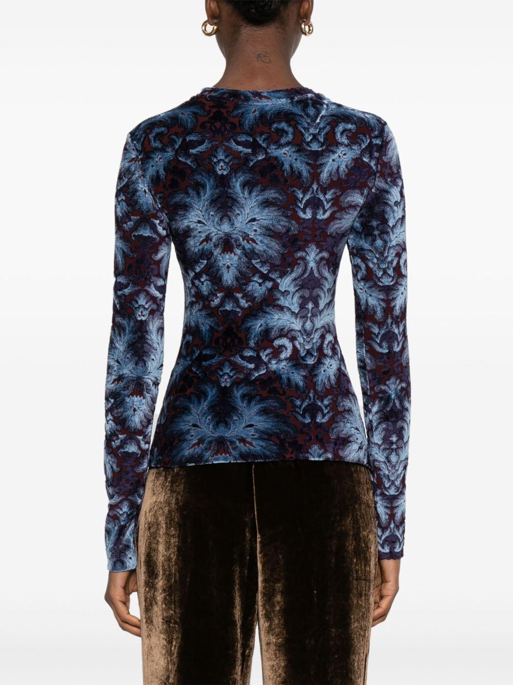 Top in Ciniglia Jacquard WRJB002699JJD10 S9840 ETRO 