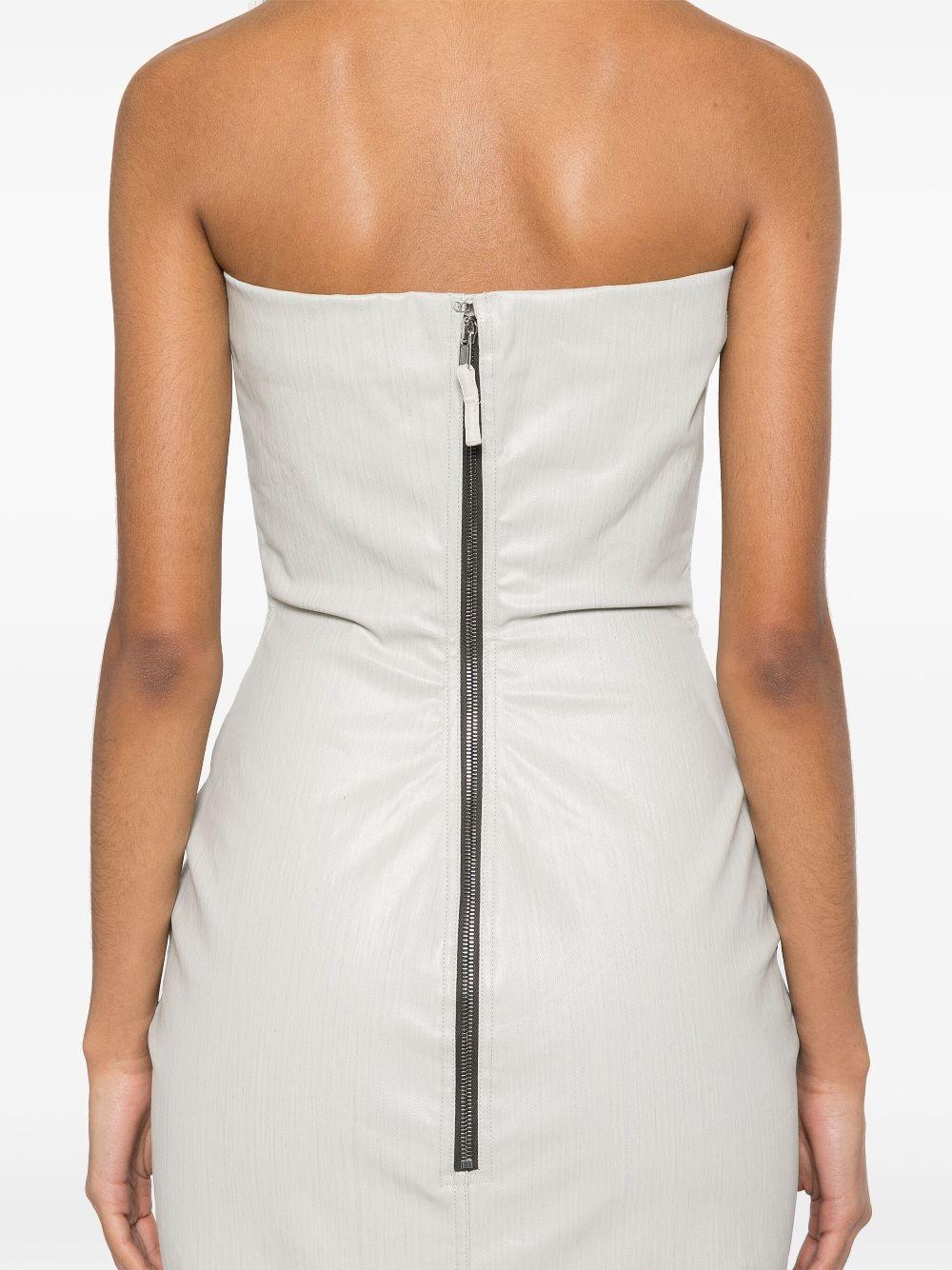 Bustier Gown maxi dress RP01E7524SCT 41 DINGE RICK OWENS 