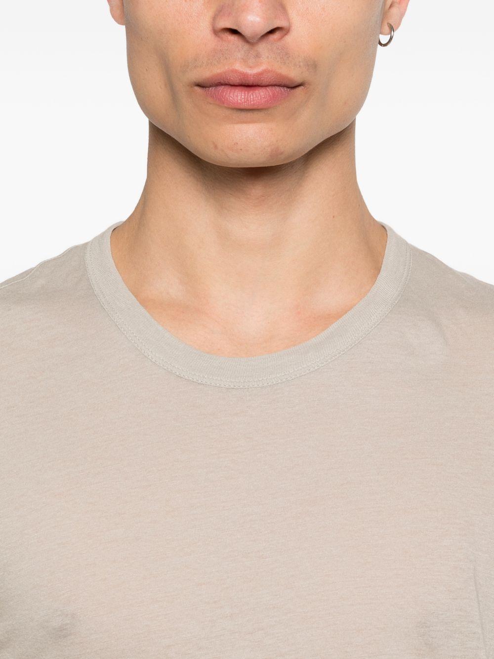 Basic Sleeveless T RU01F2151UC 08 PEARL RICK OWENS 