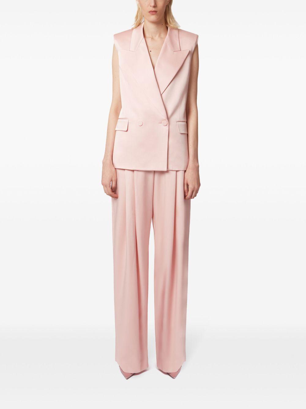 Blazer smanicato doppiopetto 25PCVE003AC0123 U2785 BLUSH NINA RICCI 