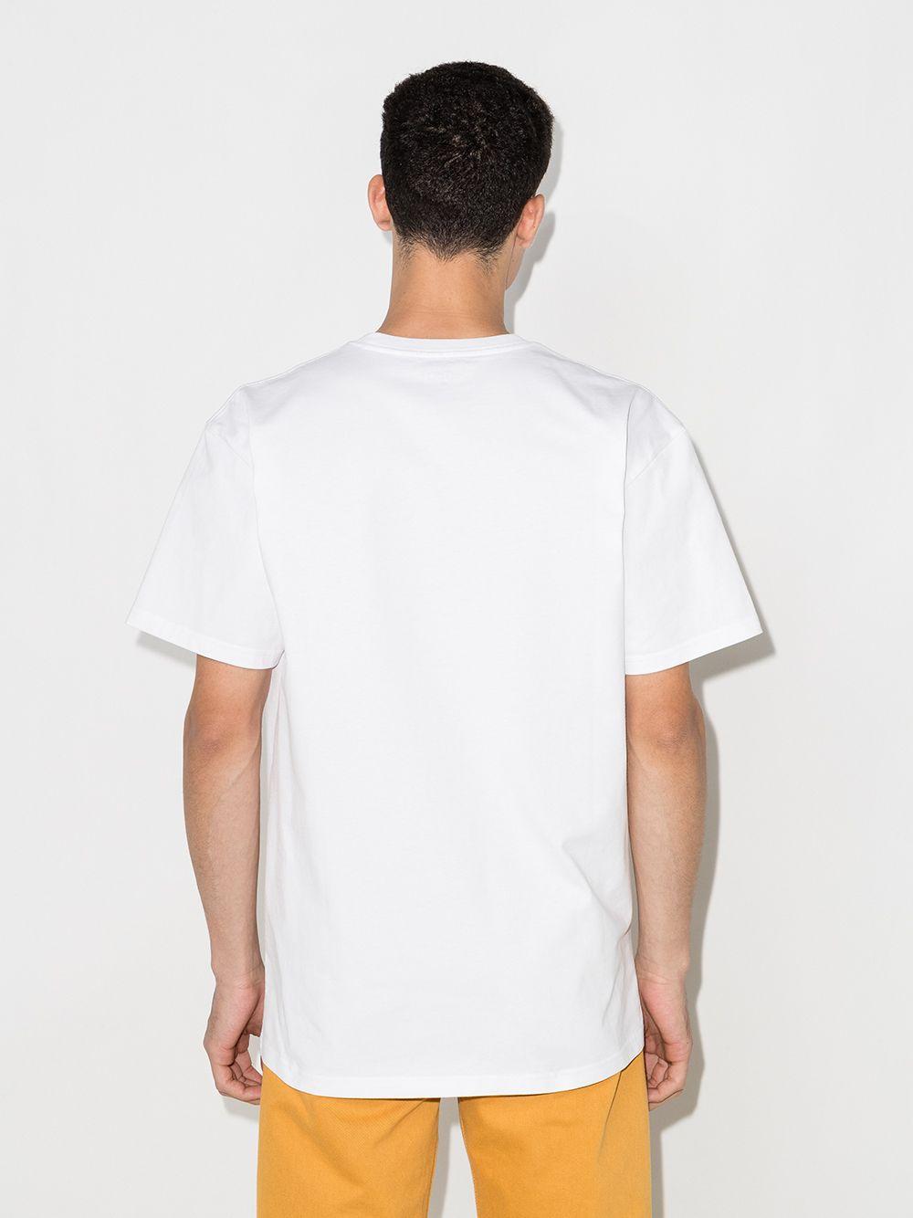 S/S Chase T-Shirt I026391 00RXX WHITE GOLD CARHARTT WIP 