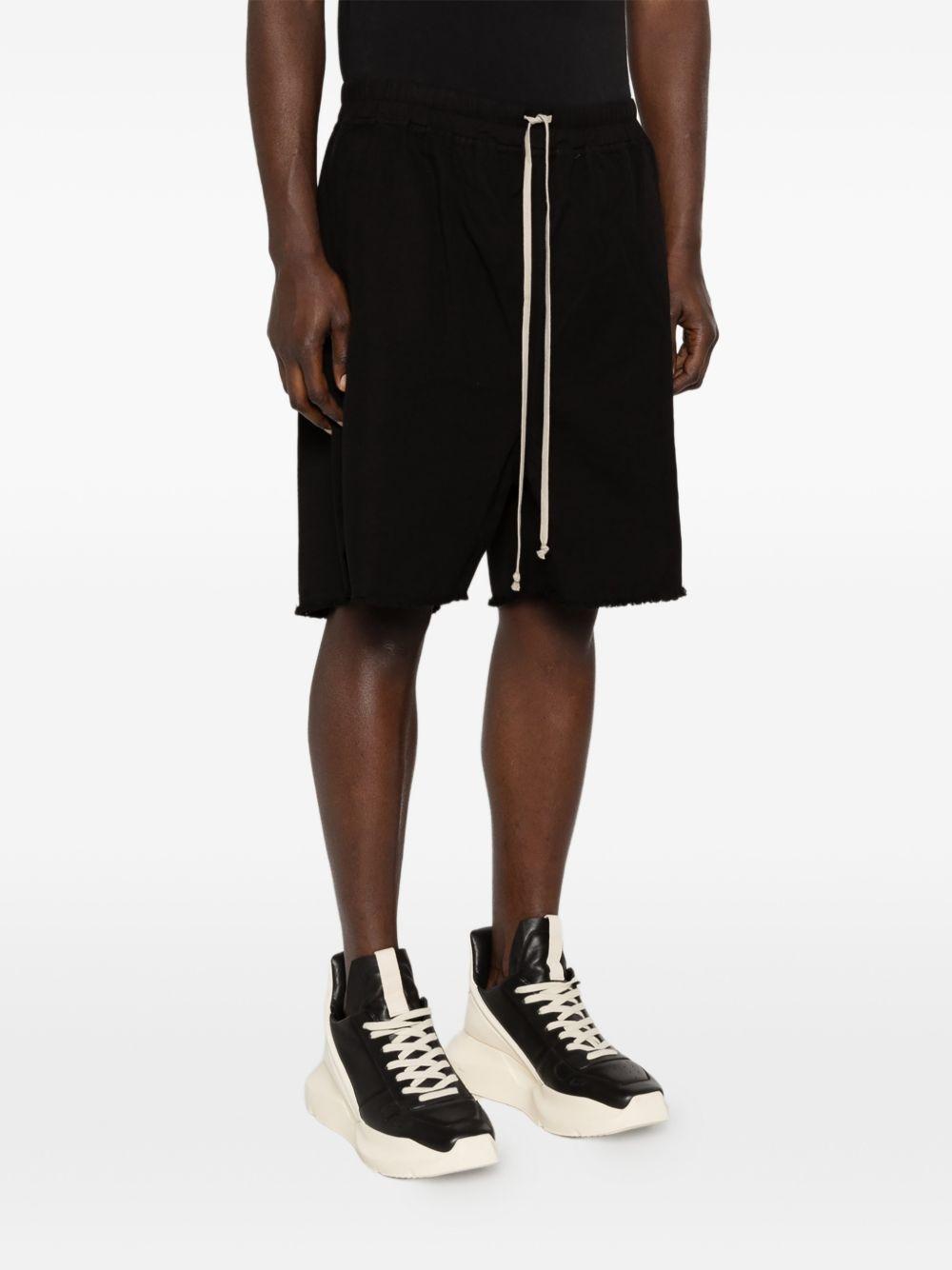 Long Boxers Butt Zip DU01F4383CVS 09 BLACK RICK OWENS DRKSHDW 