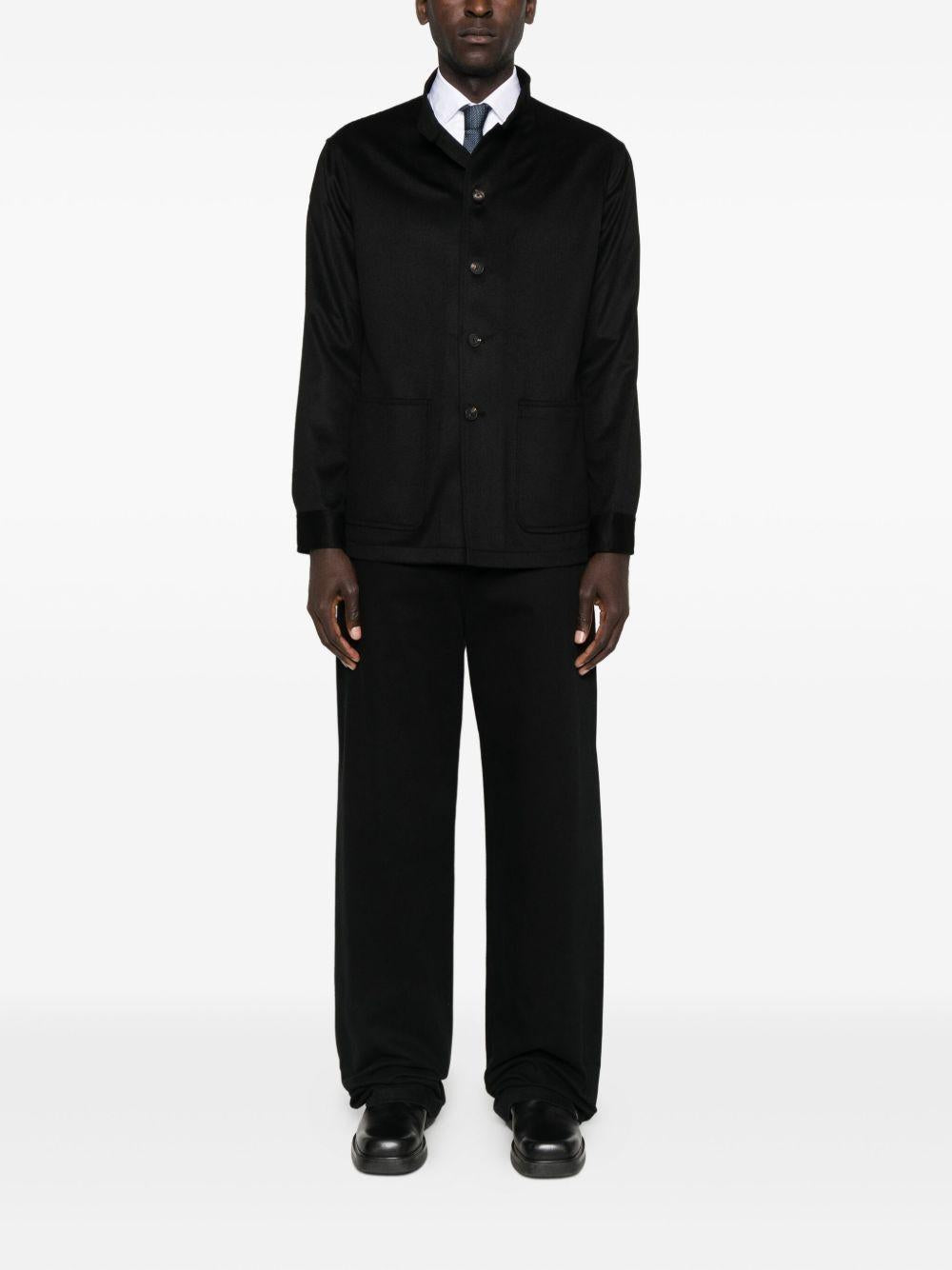 Camicia in cotone a maniche lunghe DOUBLE1029 000 ALESSANDRO GHERARDI 