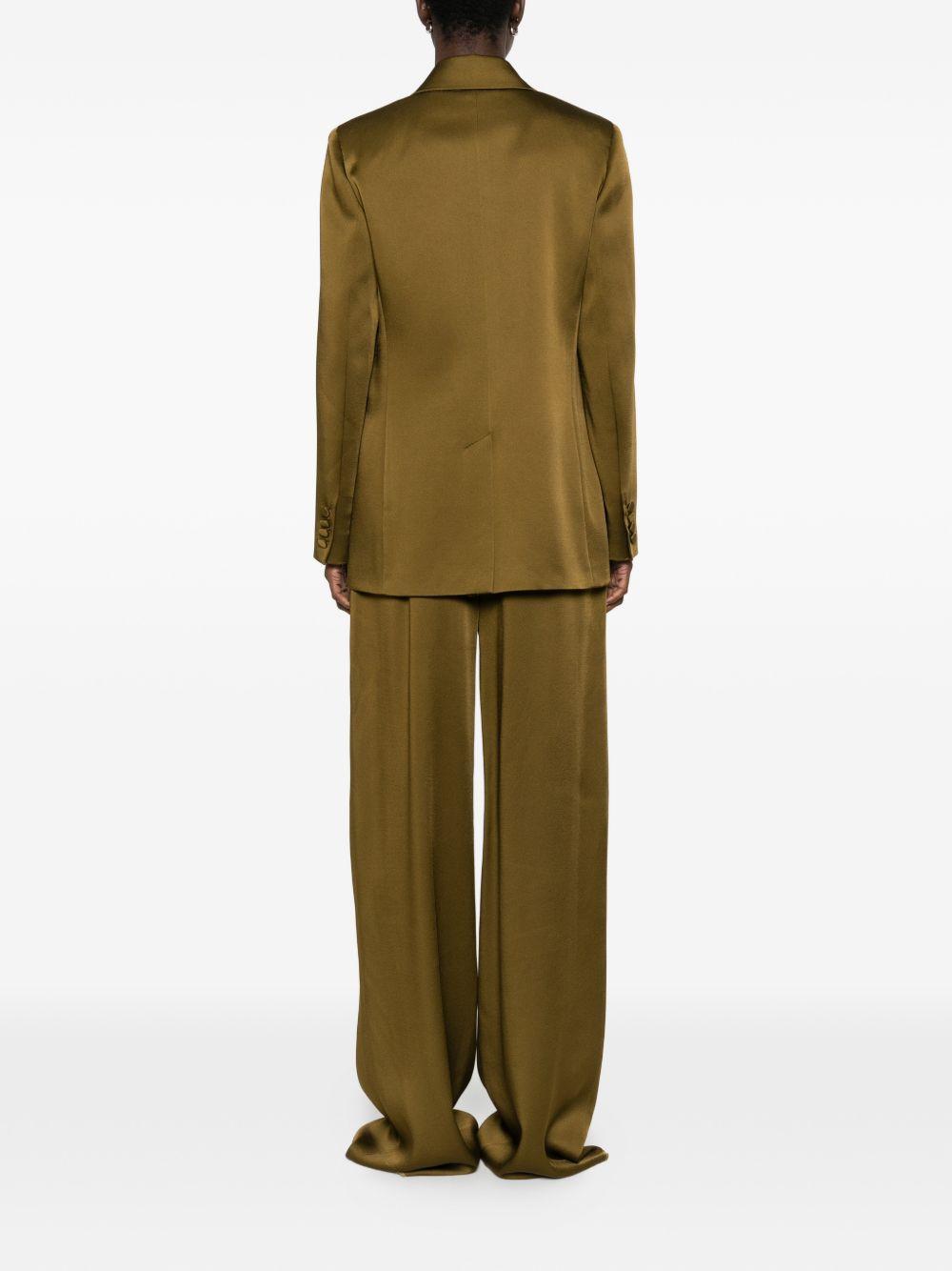 Completo In Enver Satin Crepe Lucido MSEALBINO 056 olio MAX MARA STUDIO 