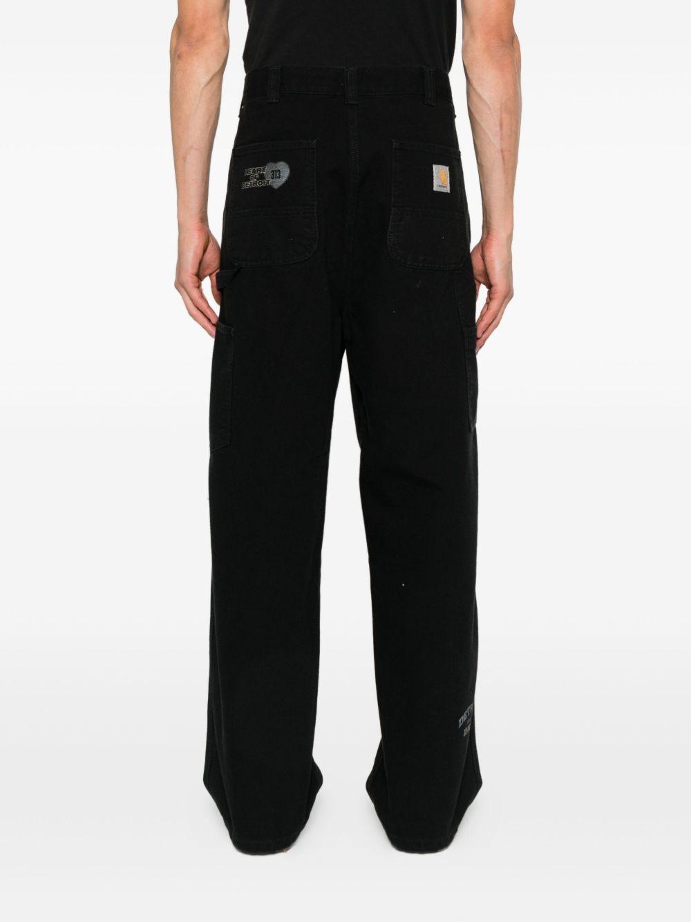  I035560 8960 BLACK HEAVY STONE WASH CARHARTT WIP 