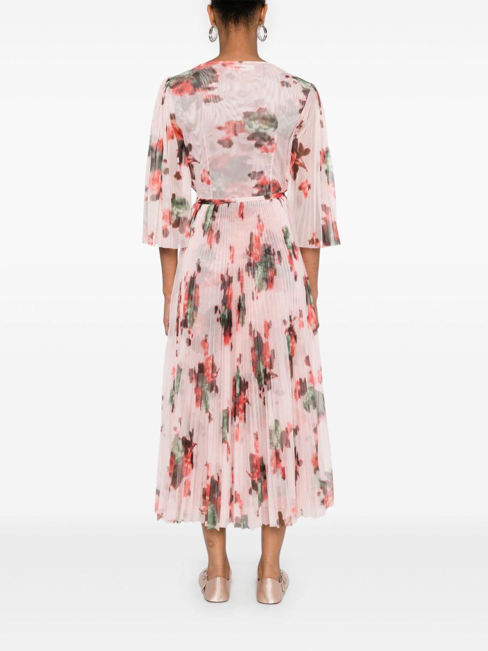 Serafini maxi dress A04410755 1147 FLOWERS PHILOSOPHY DI LORENZO SERAFINI 
