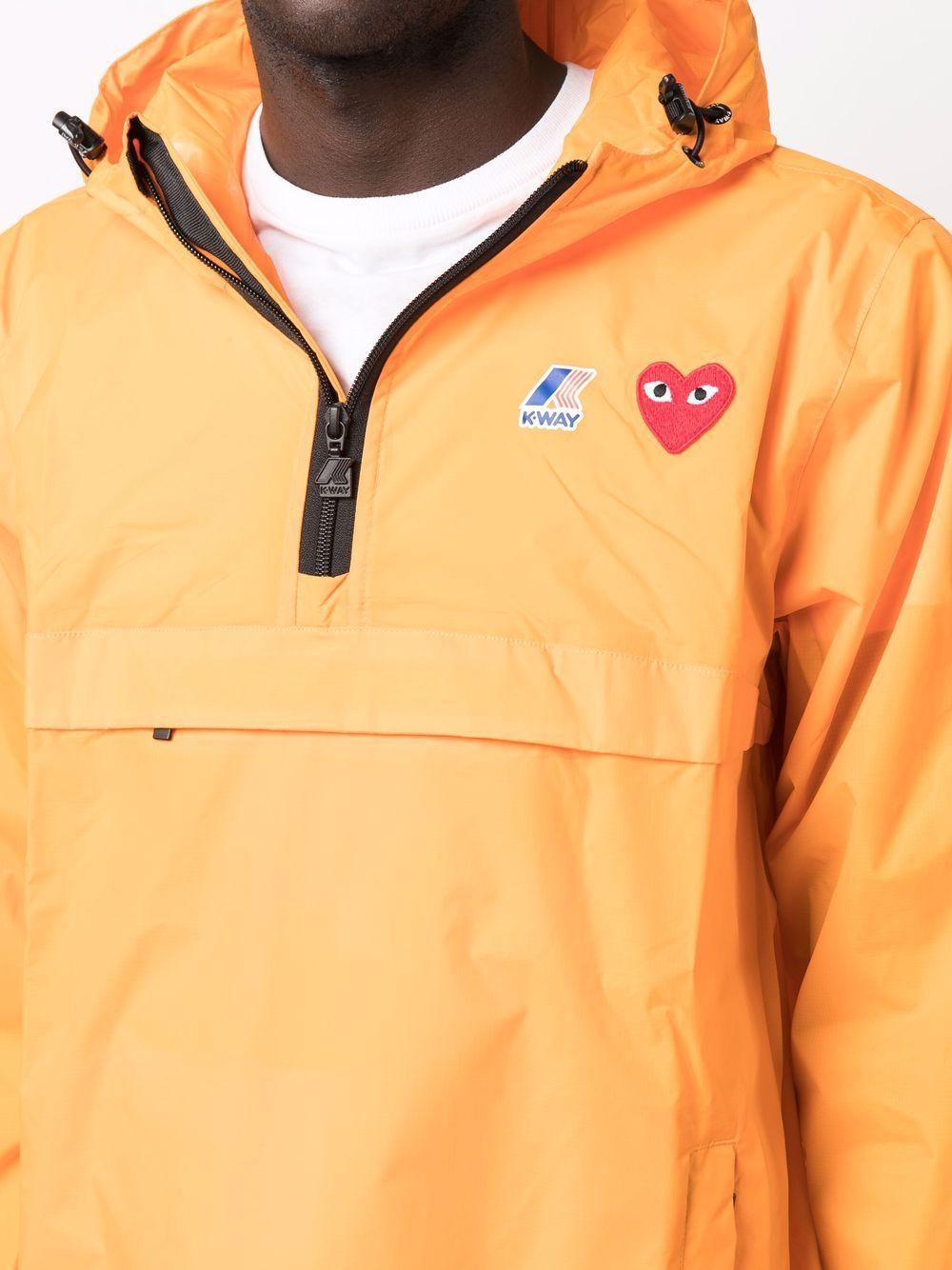  P1J502 1 ORANGE COMME DES GARCONS PLAY 