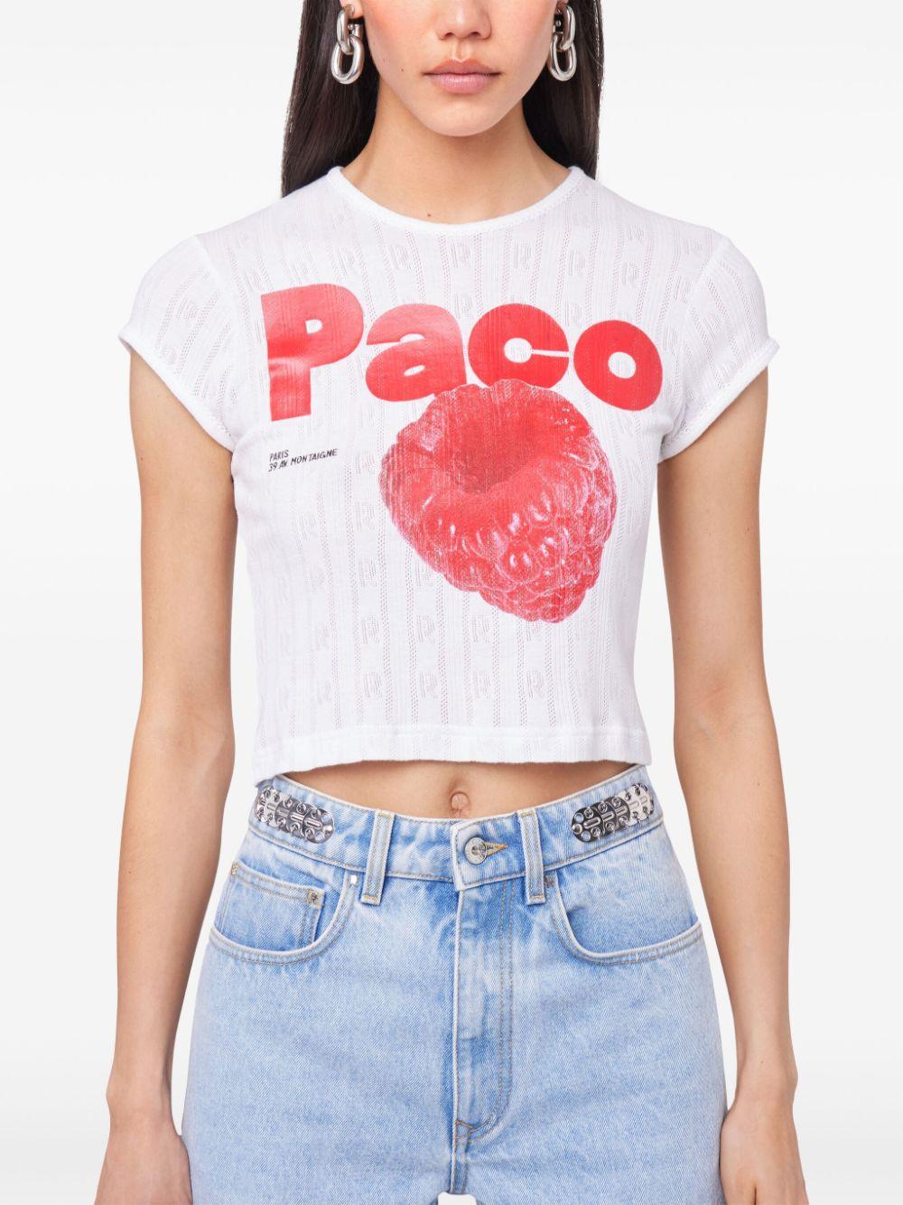  25PJTE003CO0557 P100 WHITE RABANNE 