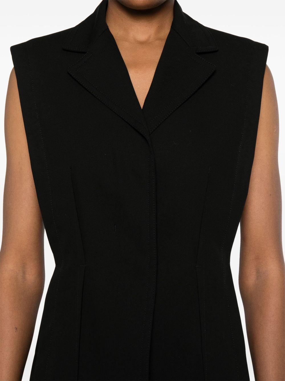 Tailored waistcoat OCAMM10456 003 NERO SPORTMAX 