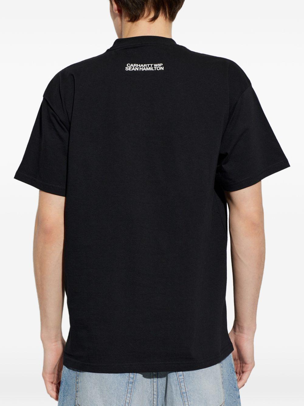 Sean Hamilton 02 T-Shirt I036269 89XX BLACK CARHARTT WIP 
