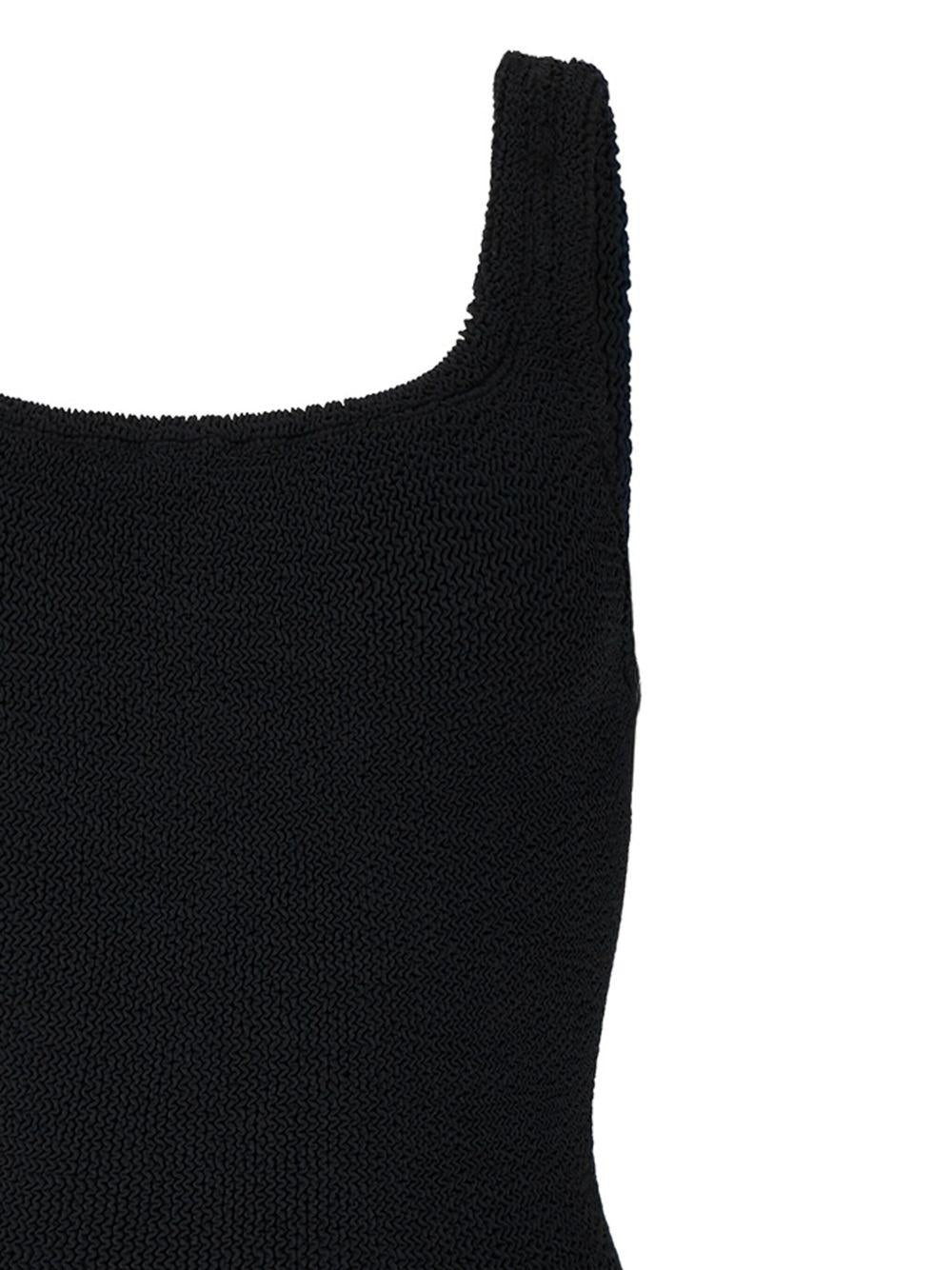 Square Neck Swim SQUARECR BLACK HUNZA G 