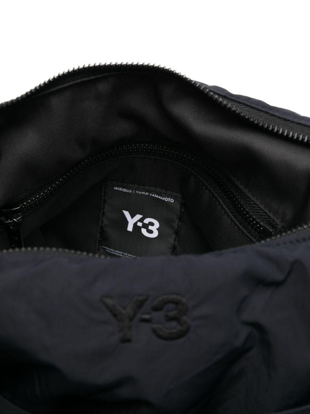 Borsa a spalla con fasce JV9770 BLACK Y-3 