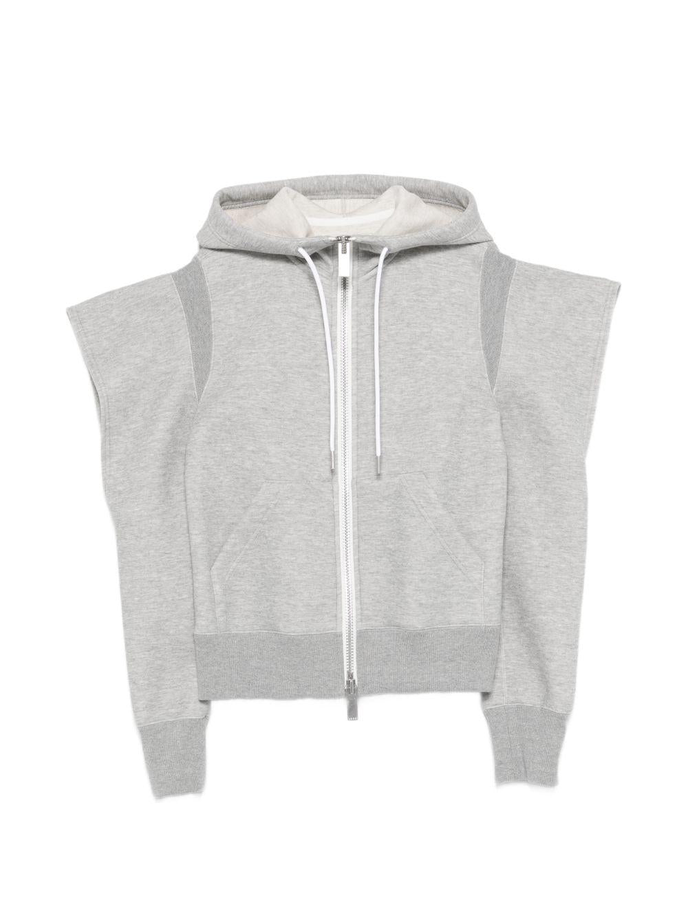 Sponge Sweat Hoodie 2608345 376 LIGHT GREY SACAI 