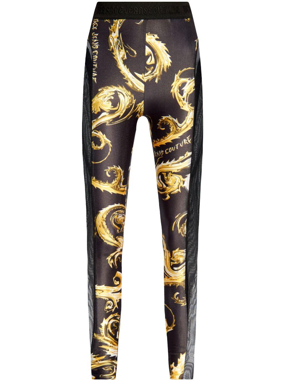  77HAC103JS360 G89 BLACK GOLD VERSACE JEANS COUTURE 